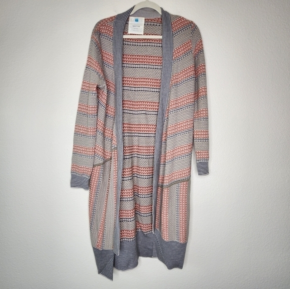 Anthropologie Sparrow Wool Blend Duster Long Cardigan L - Picture 2 of 8